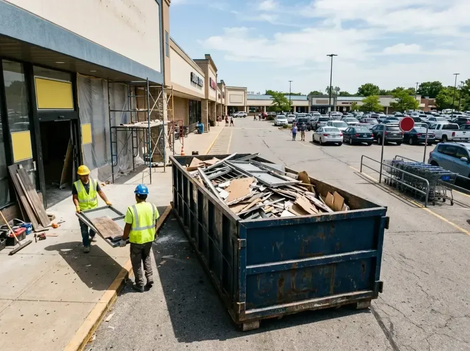 retail-store-renovation-debris-003 — frequently asked questions, Roll-off Dumpster Rentals in Gibsonia, PA